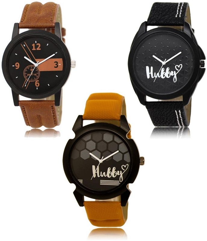 New latest Designer Combo of 3 Analog Watch - For Men LR-01-31-32
