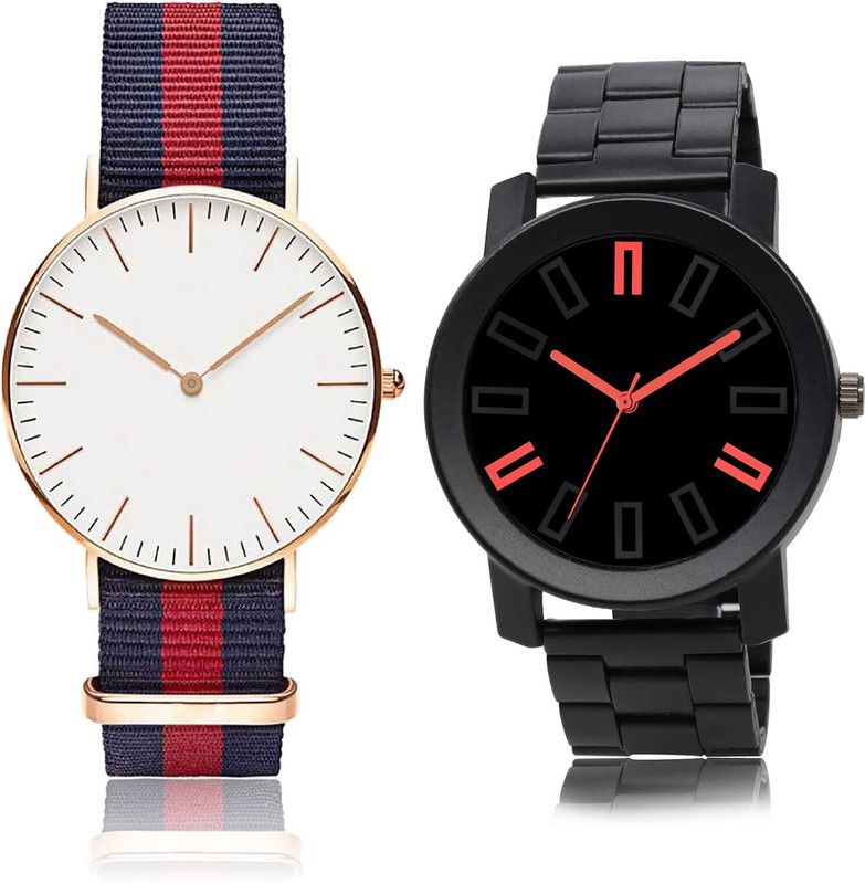 Analog Watch - For Men New Professional Chronograph And Chain Watch Combo Watch For Boys And Men - BC3-B893