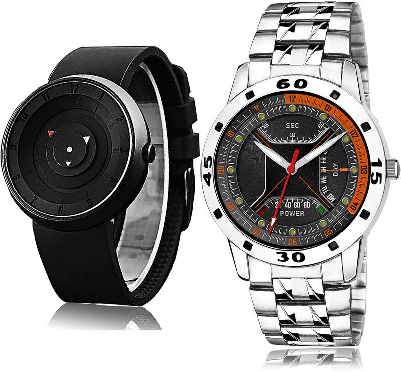 Analog Watch - For Men Brand New Professional 2 Watch Combo For Boys And Men - BC1-(56-S-19)
