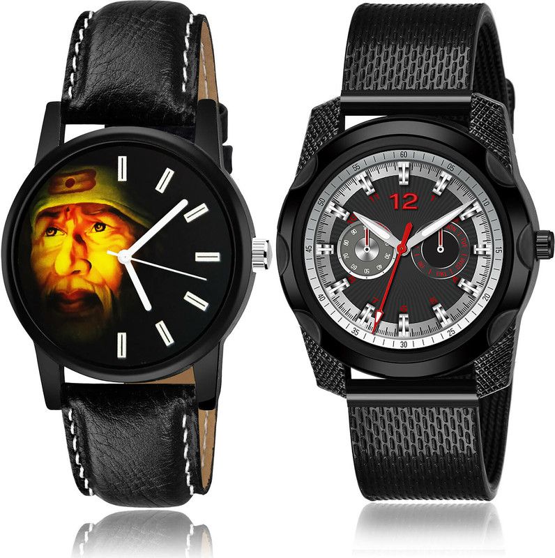 Analog Watch - For Men Treading Rich 2 Watch Combo For Boys And Men - B123-(26-S-10)