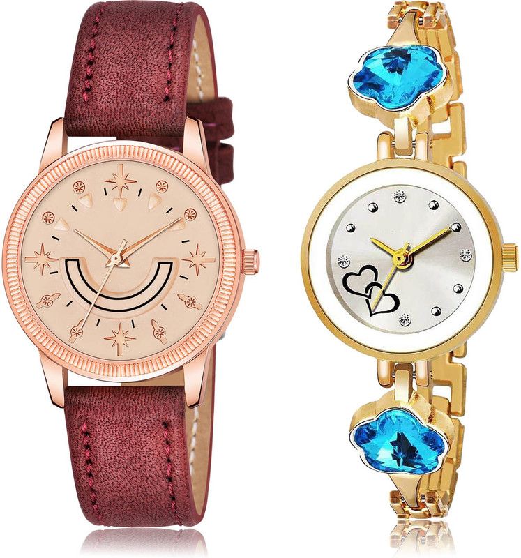 Analog Watch - For Women Contemporary Formal 2 Watch Combo For Women And Girls - GW63-G600