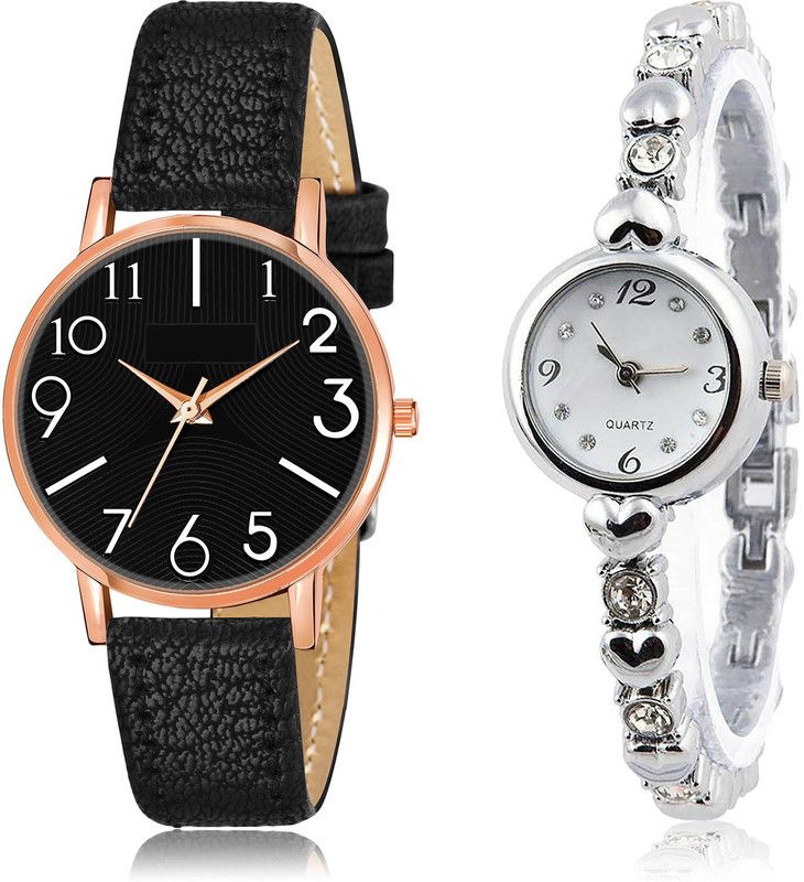 Analog Watch - For Women Latest Valentine 2 Watch Combo For Women And Girls - GW54-G453
