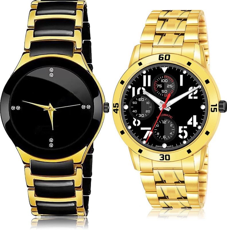 Analog Watch - For Men Latest Tread 2 Watch Combo For Boys And Men - B69-(51-S-21)