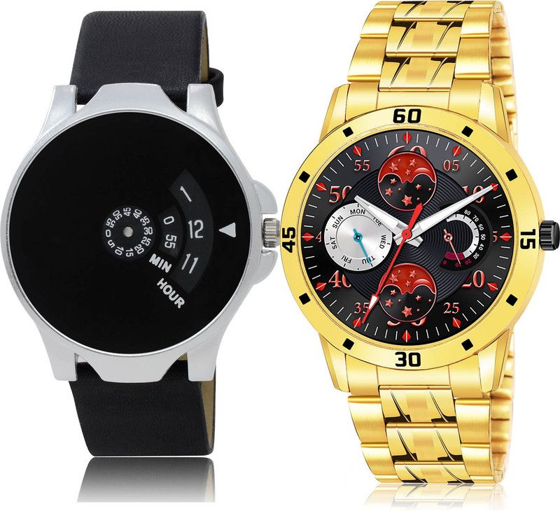 Analog Watch - For Men Modish Royal 2 Watch Combo For Boys And Men - BO52-(50-S-21)