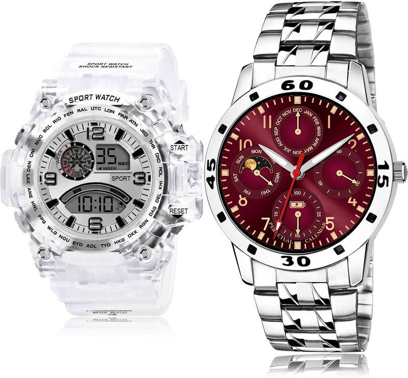 Analog Watch - For Men Best Tread 2 Watch Combo For Boys And Men - BC31-(12-S-19)