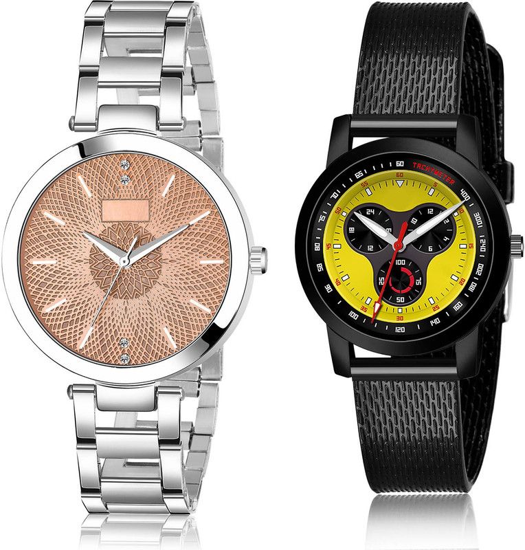Analog Watch - For Girls Contemporary Diwali 2 Watch Combo For Women And Girls - GM204-(27-L-10)