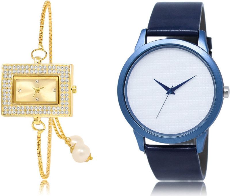 New Latest Designer Combo of 2 Analog Watch - For Couple LR247-LR33