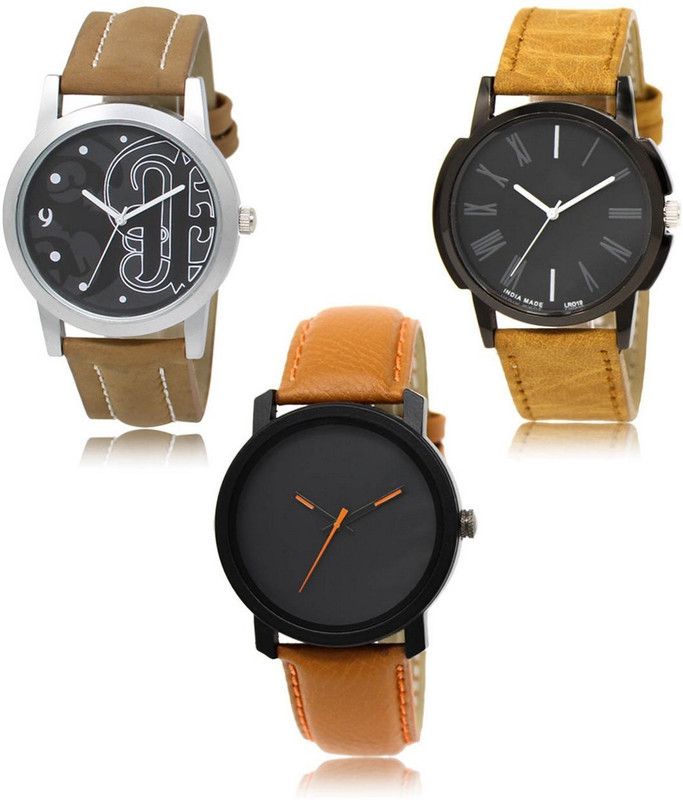 New latest Designer Combo of 3 Analog Watch - For Men 14-19-20