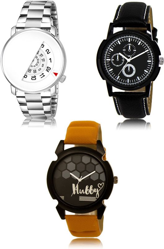 New latest Designer Combo of 3 Analog Watch - For Men 106-13-32