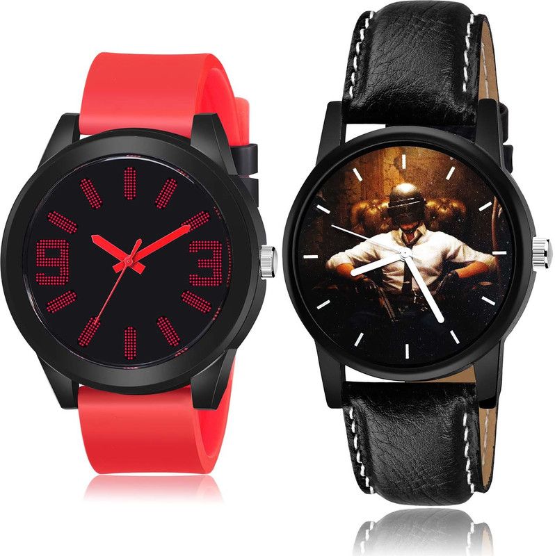 Analog Watch - For Men Treading Designer Sports And Pubg Military Army Combo Watch For Boys And Men - BM103-B439