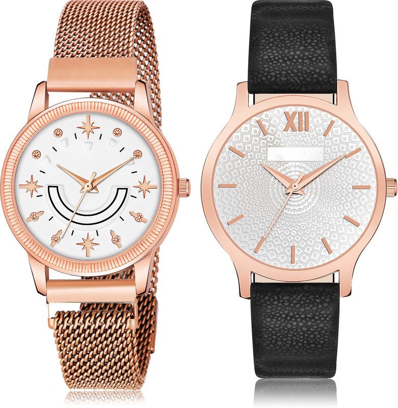 Analog Watch - For Women Modern Technology 2 Watch Combo For Women And Girls - GW70-GM341