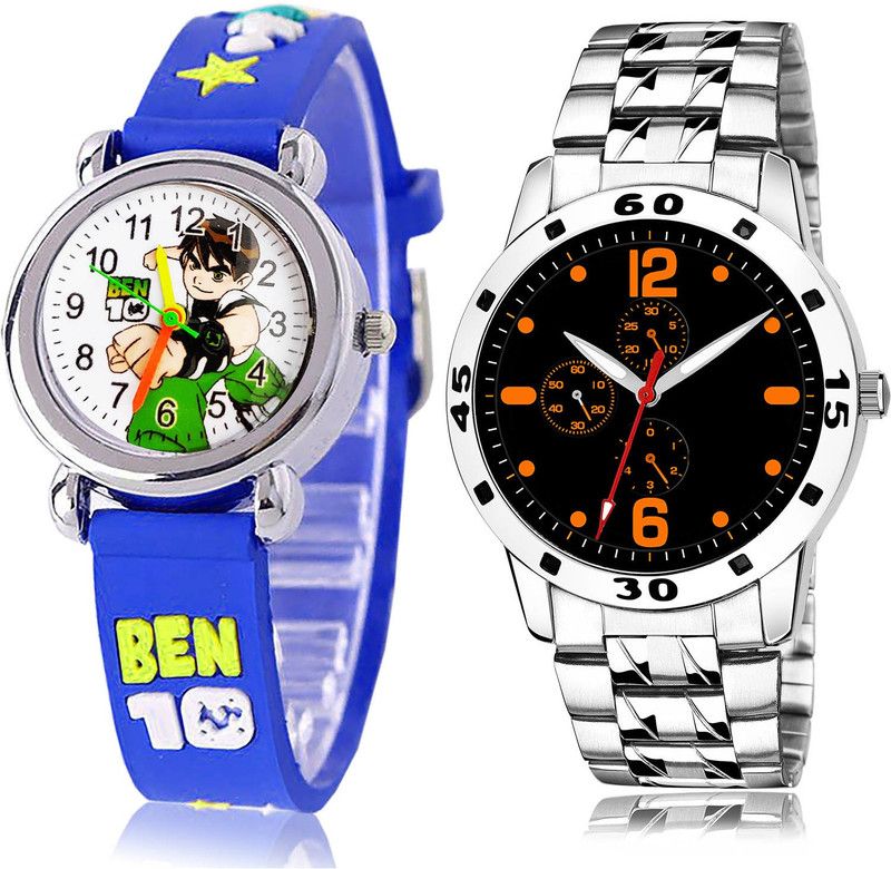 Analog Watch - For Boys Classical Casual 2 Watch Combo For Boys And Men - BK88-(70-S-19)