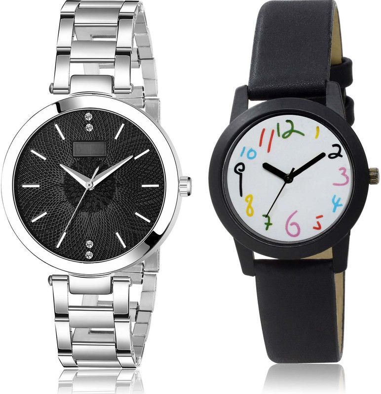 combo watch Analog Watch - For Women Best Analogue Chain Combo Watch For Girls And Women - GM201-GO119