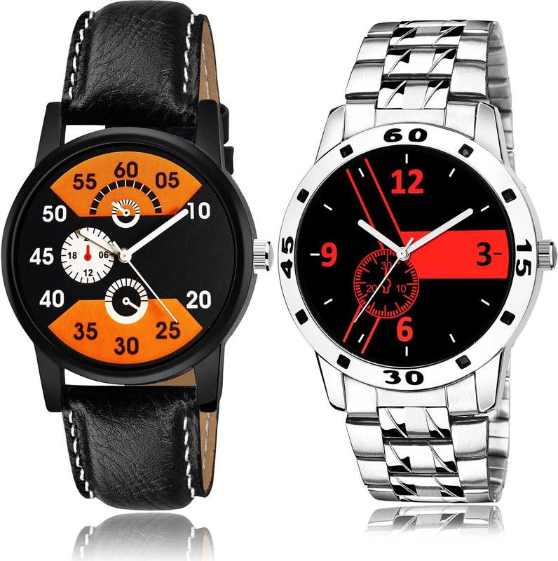 Analog Watch - For Men Classical Fashion Chain Watch Watch - B826-B689 (Combo Of 2 )