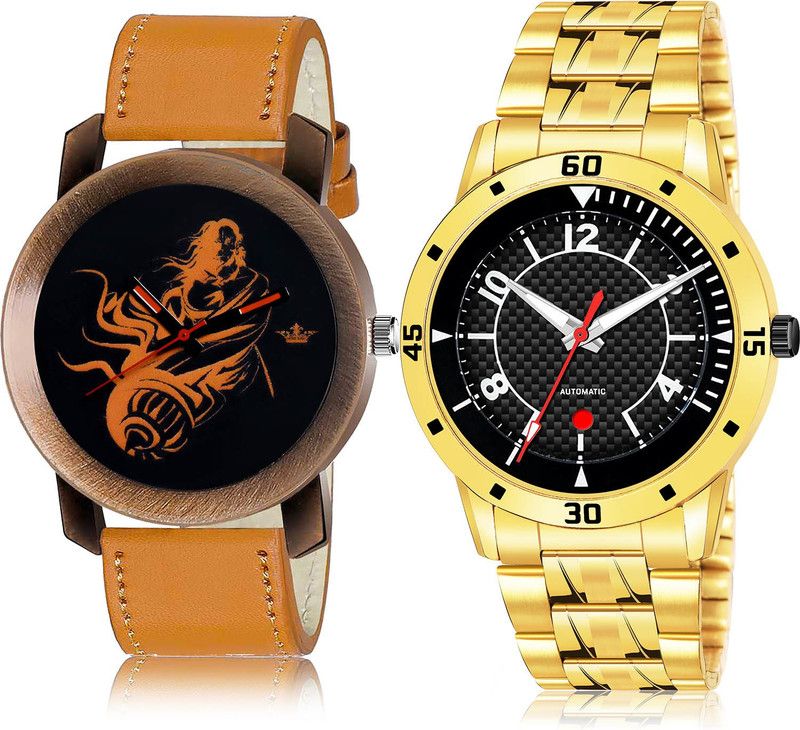 Analog Watch - For Men Brand New Royal 2 Watch Combo For Boys And Men - BL46.64-(66-S-21)