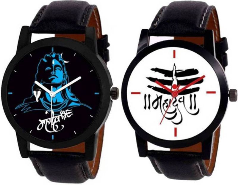 Analog Watch - For Boys New Stylish Combo Mahadev Watch For - Men's & Boys