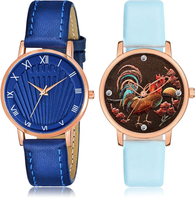 Analog Watch - For Women Contemporary Chronograph 2 Watch Combo For Women And Girls - GW52-GM370