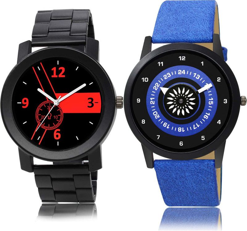 combo watch Analog Watch - For Boys & Girls Classical Analogue Chain Watch And Speedometer Watch - B690-B385 (Combo Of 2 )