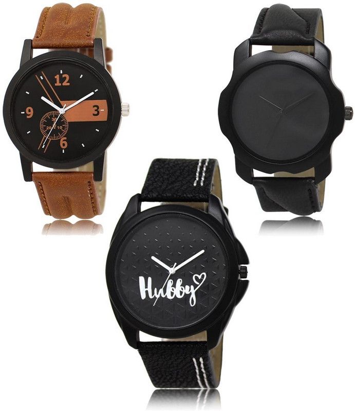New latest Designer Combo of 3 Analog Watch - For Men -01-22-31