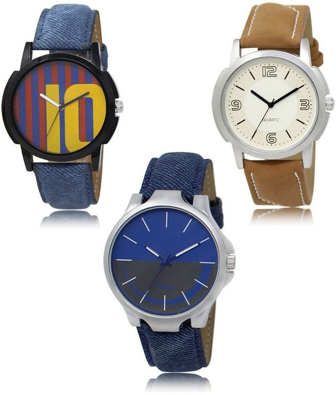 New latest Designer Combo of 3 Analog Watch - For Men LR-10-16-24