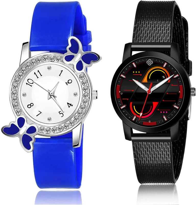 Analog Watch - For Girls Contemporary Collegian 2 Watch Combo For Women And Girls - G98-(1-L-10)