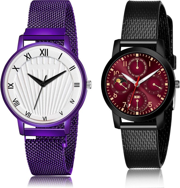 Analog Watch - For Women Modish Collection 2 Watch Combo For Women And Girls - G516-(12-L-10)