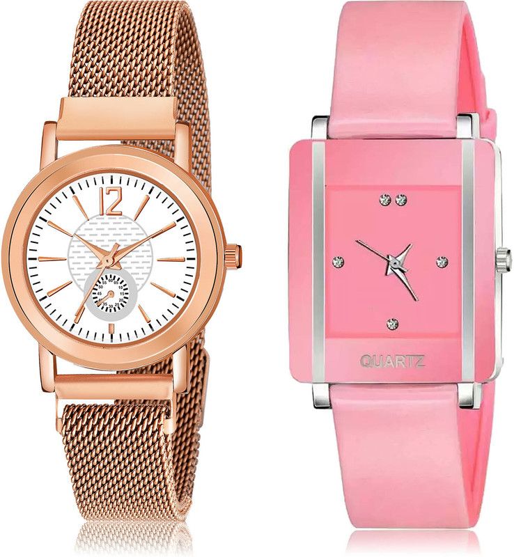 Analog Watch - For Girls Best Collegian 2 Watch Combo For Women And Girls - GW39-G14