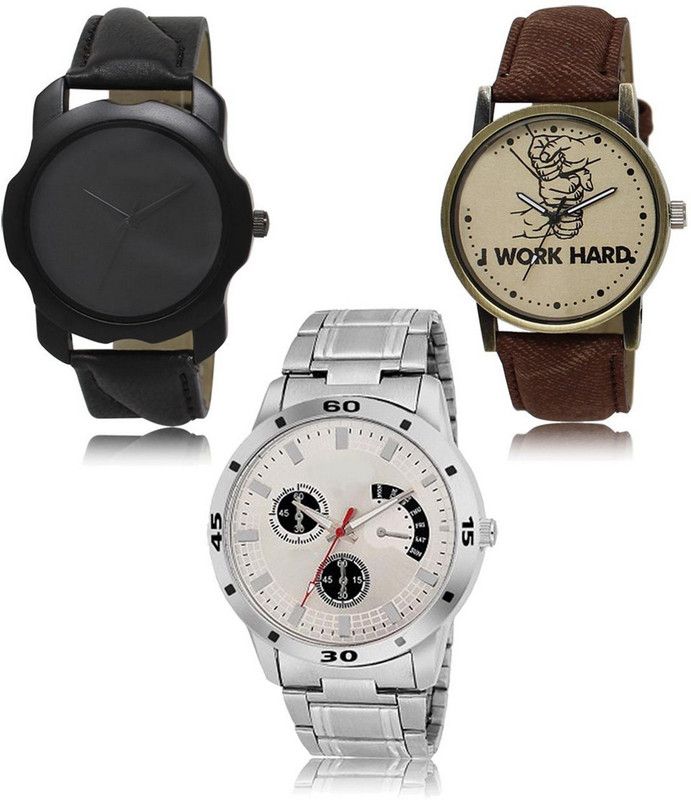 New latest Designer Combo of 3 Analog Watch - For Men LR-22-29-101