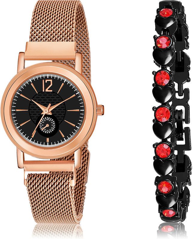 Analog Watch - For Women Classical Royal 2 Watch Combo For Women And Girls - GW38-GX1