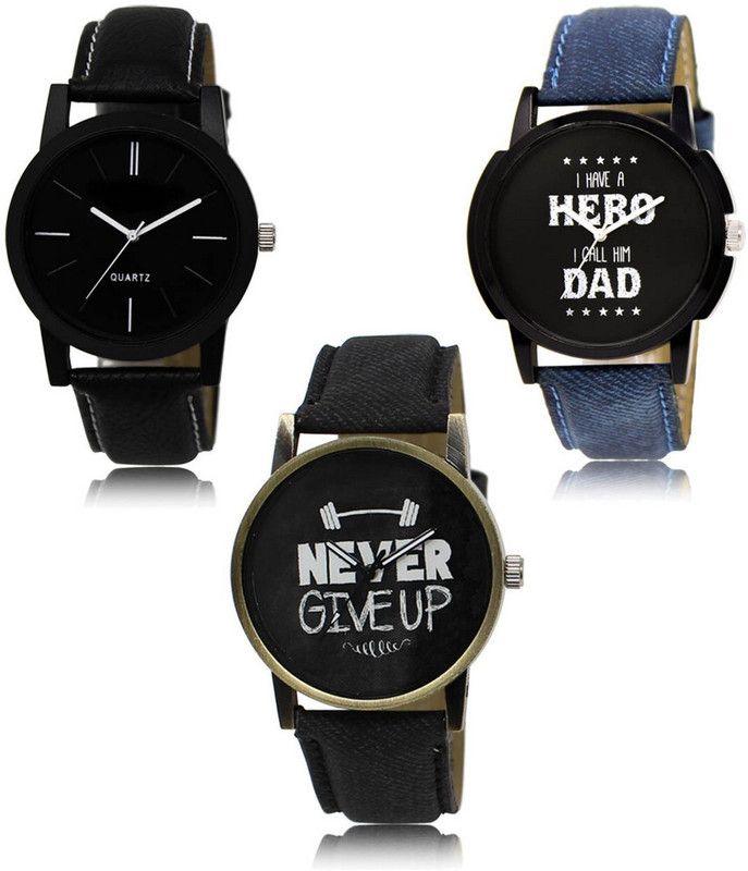 New latest Designer Combo of 3 Analog Watch - For Men LR-05-07-27