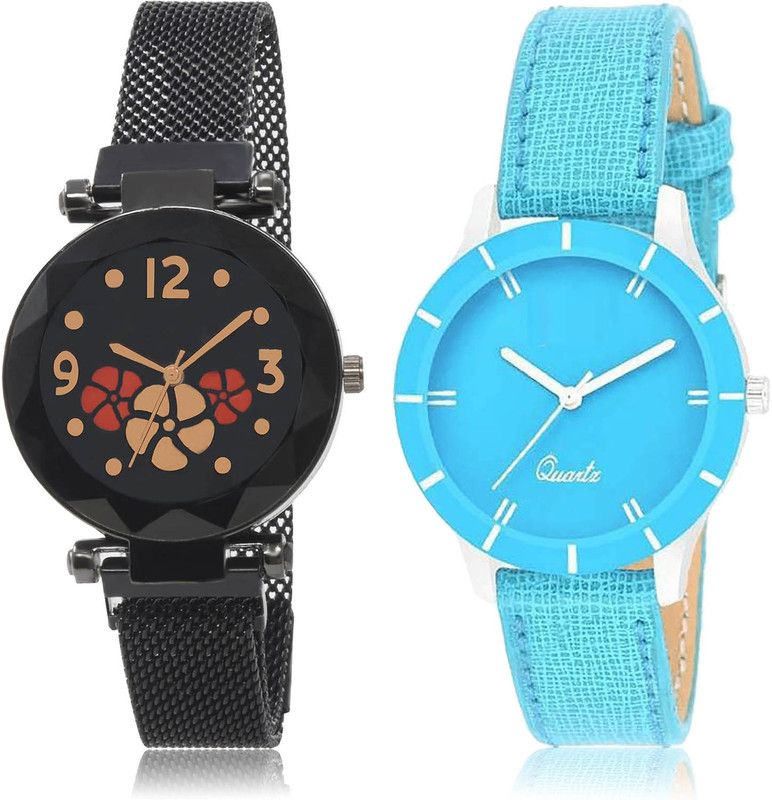 Analog Watch - For Women Treading Valentine 2 Watch Combo For Women And Girls - G652-G269
