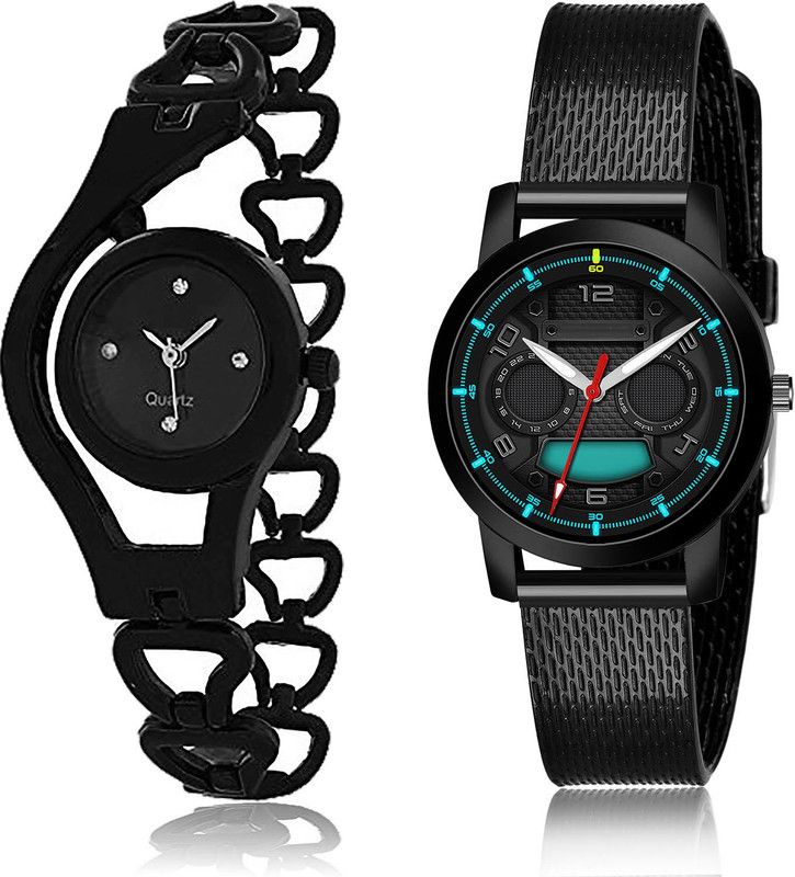 Analog Watch - For Girls Latest Unique 2 Watch Combo For Women And Girls - G68-(58-L-10)