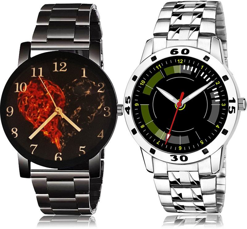 Analog Watch - For Men New High Quality 2 Watch Combo For Boys And Men - BCPL5-(43-S-19)