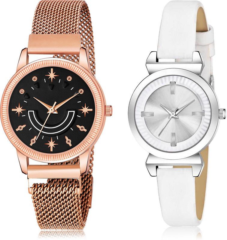 Analog Watch - For Women Treading Royal 2 Watch Combo For Women And Girls - GW71-GW20