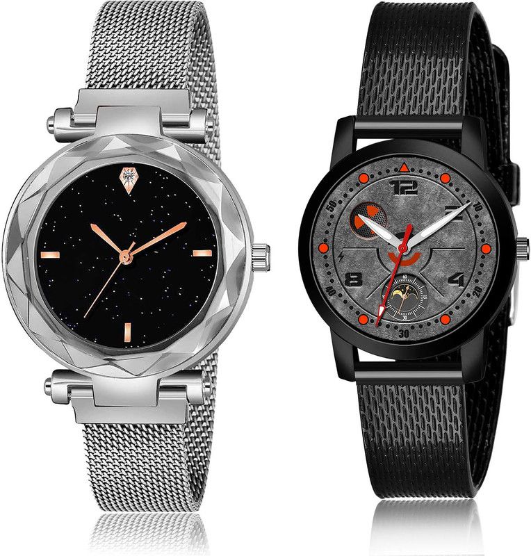 Analog Watch - For Women New Tread 2 Watch Combo For Women And Girls - GC6-(13-L-10)