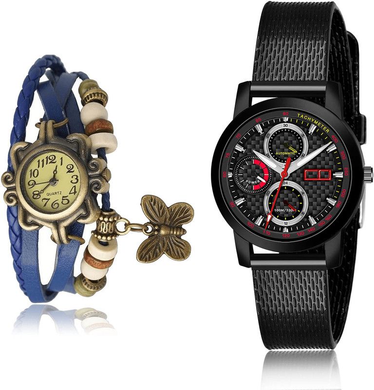 Analog Watch - For Women New Love 2 Watch Combo For Women And Girls - G59-(60-L-10)