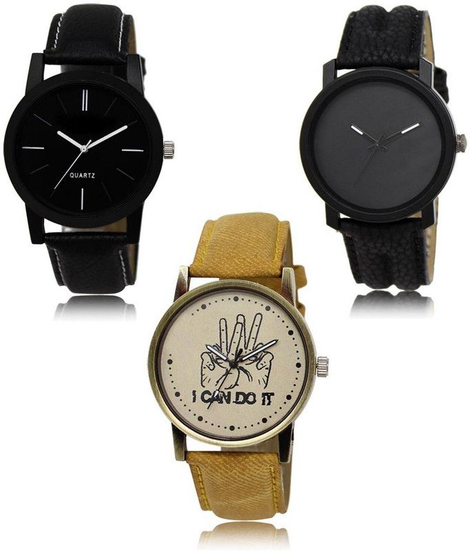 New latest Designer Combo of 3 Analog Watch - For Men LR-05-21-30
