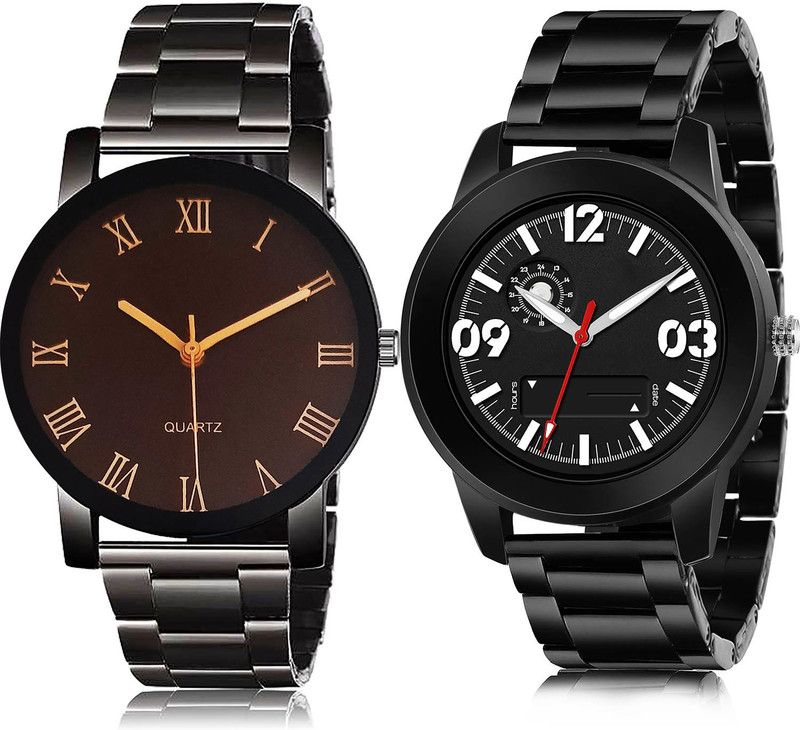 Analog Watch - For Men Classical Stylish 2 Watch Combo For Boys And Men - BCPL15-(20-S-20)