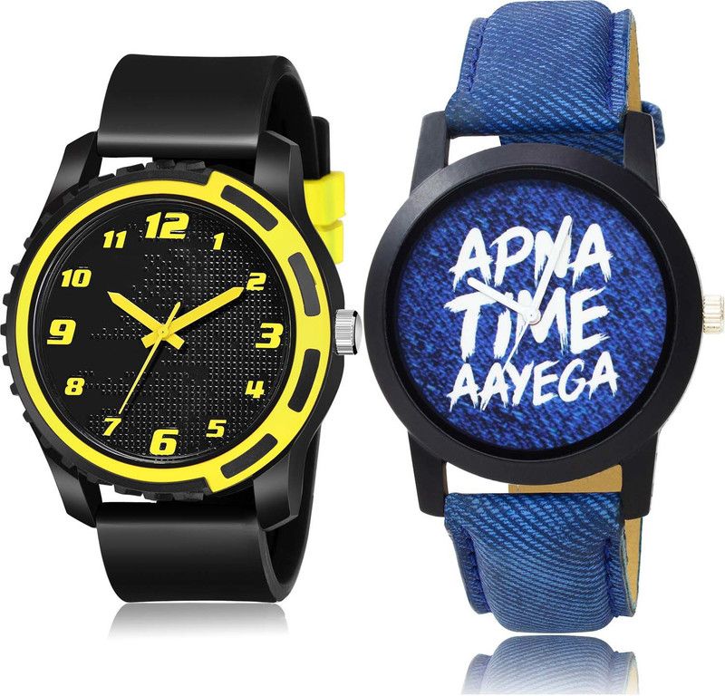 combo watch Analog Watch - For Men Latest Technology Sports And Apna Time Aayega Combo Watch For Boys And Men - BM112-BO41