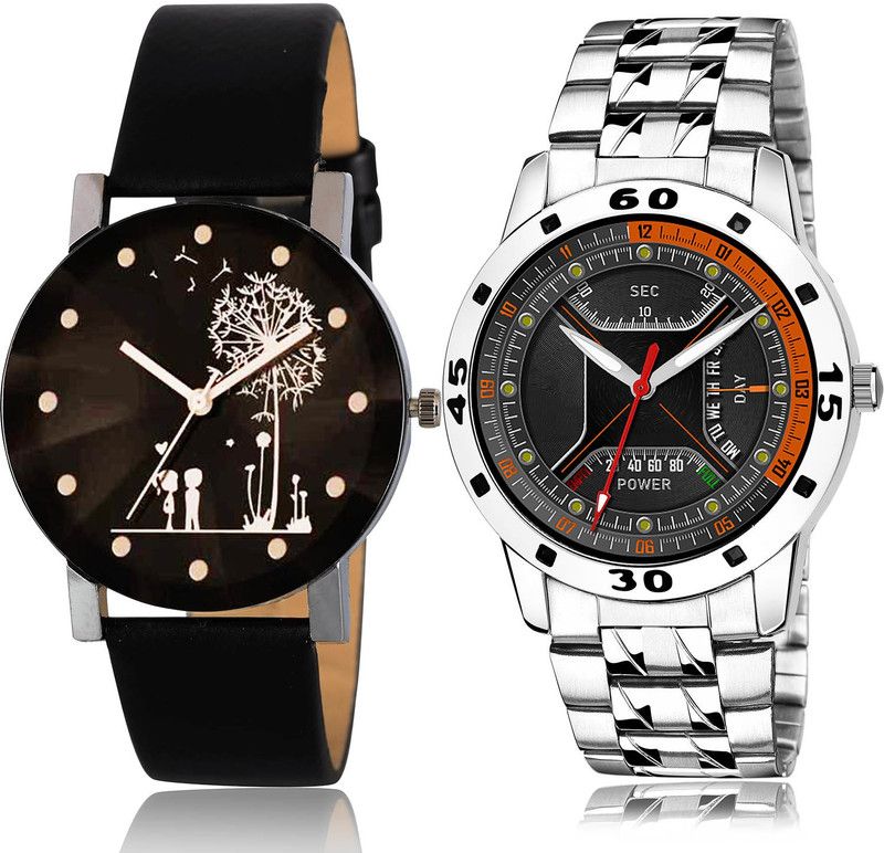 Analog Watch - For Men Brand New Branded 2 Watch Combo For Boys And Men - BC10-(56-S-19)