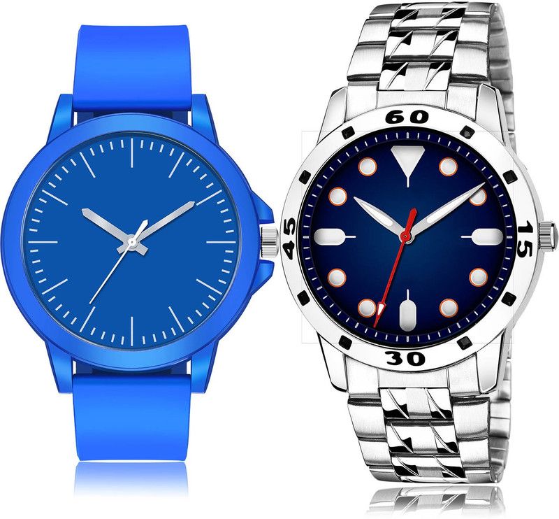 Analog Watch - For Men Classical Fashionable 2 Watch Combo For Boys And Men - BM117-(65-S-19)
