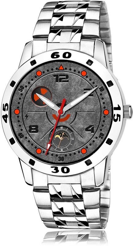 Analog Watch - For Men Classical Style Silver Chain Watch For Boys And Men - (13-S-19)