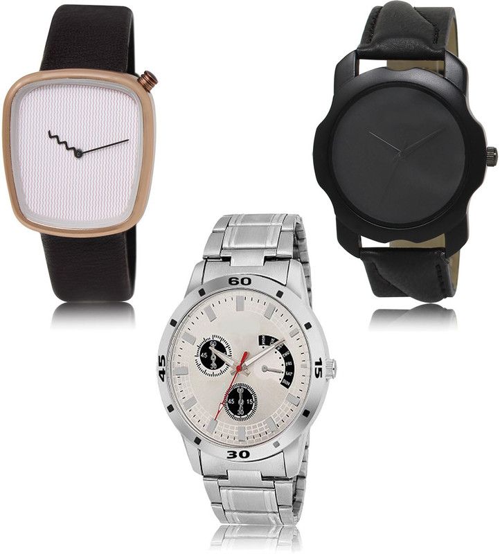 New latest Designer Combo of 3 Analog Watch - For Men LR41-LR22-LR101