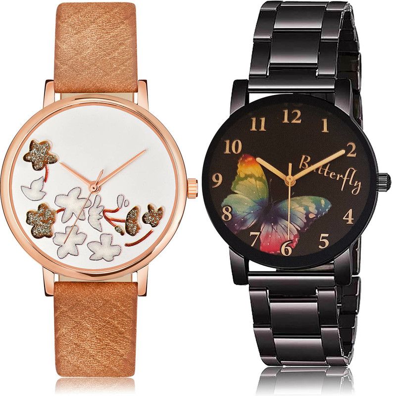 Analog Watch - For Women Treading Fancy 2 Watch Combo For Women And Girls - GM503-GCPL20