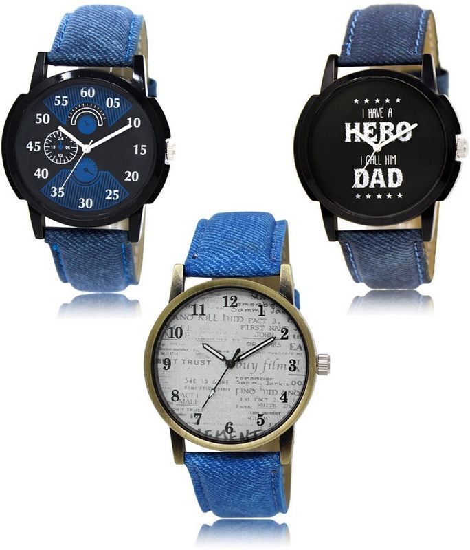 New latest Designer Combo of 3 Analog Watch - For Men LR-02-07-28