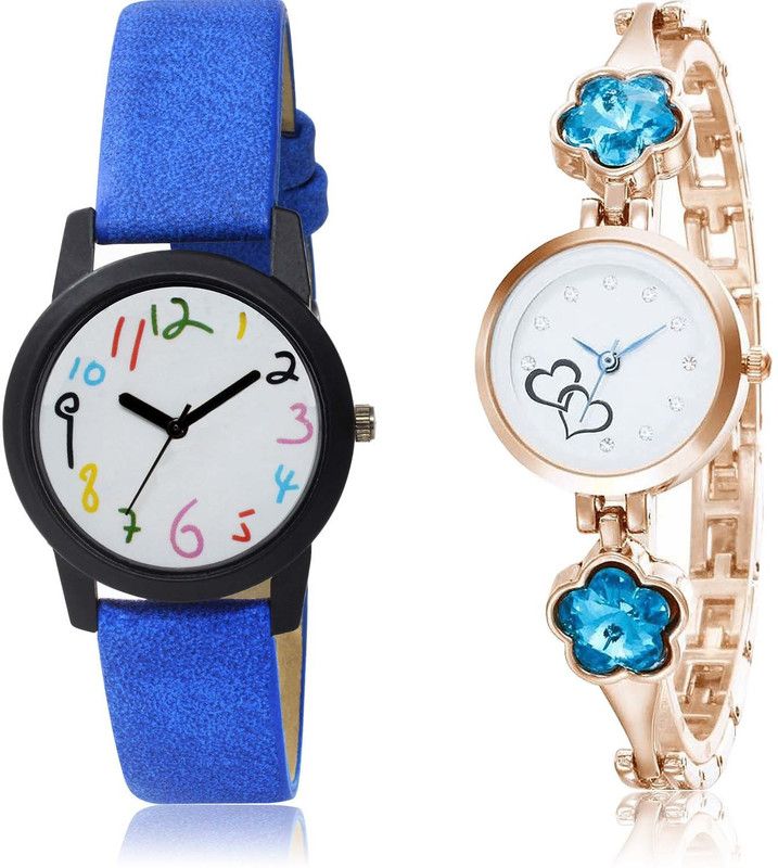 combo watch Analog Watch - For Girls New Party Wedding Love Valentine Combo Watch For Girls And Women - GO118-G435