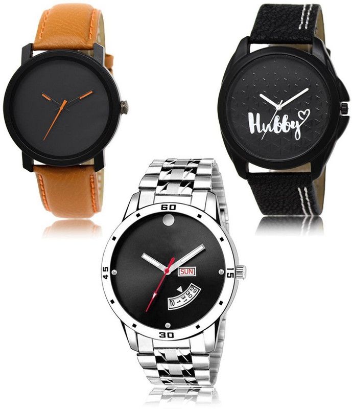New latest Designer Combo of 3 Analog Watch - For Men LR-20-31-104