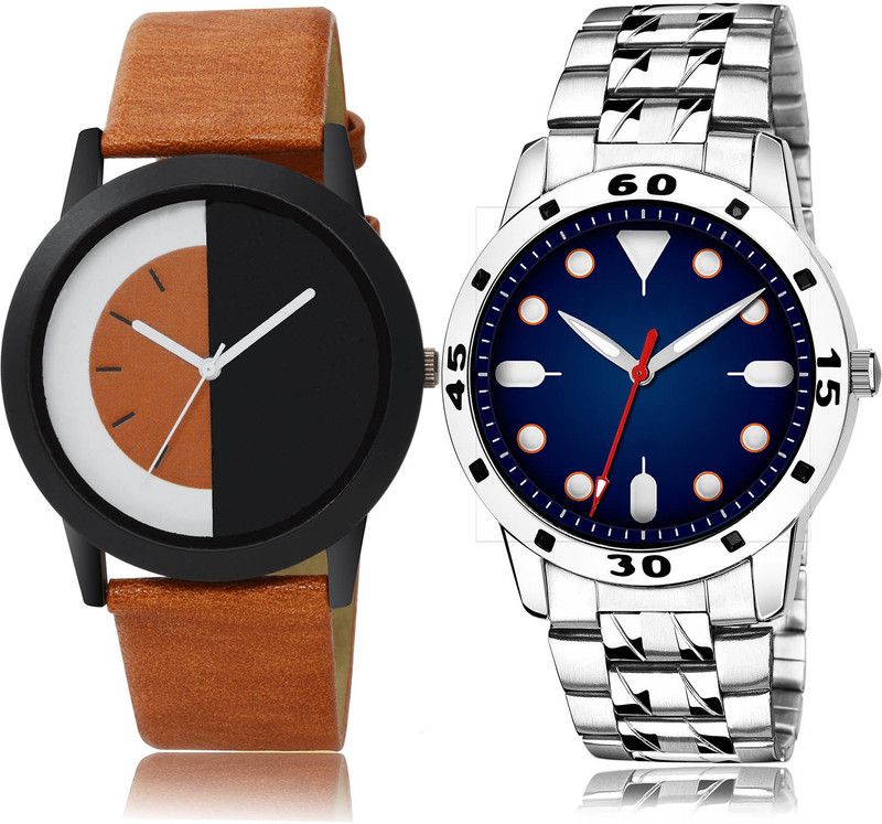 Analog Watch - For Men Latest Royal 2 Watch Combo For Boys And Men - B162-(65-S-19)