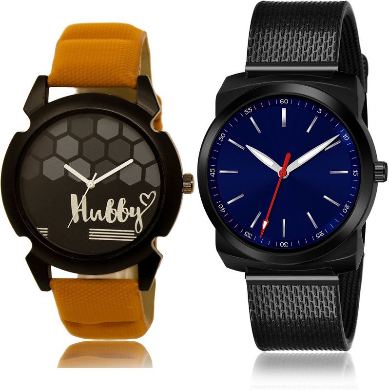 Analog Watch - For Men Modern Quartz 2 Watch Combo For Boys And Men - BL46.32-(54-S-10)