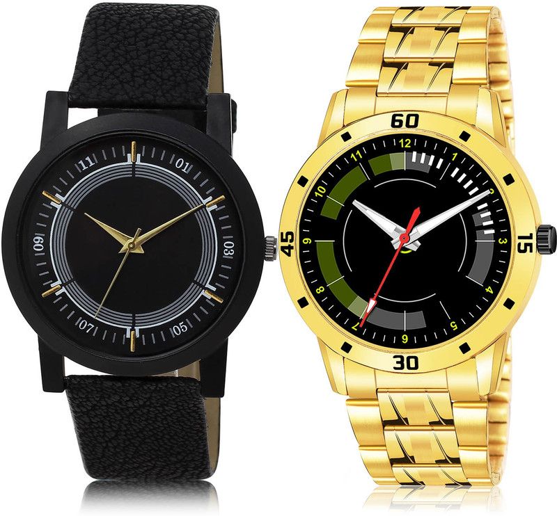 Analog Watch - For Men Brand New Designer 2 Watch Combo For Boys And Men - BL46.48-(43-S-21)